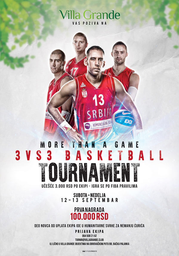 3vs3 basketball Tournament