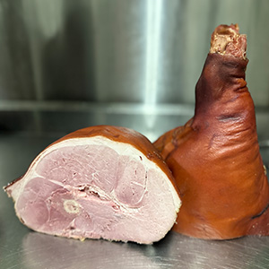 Ham bone in Half